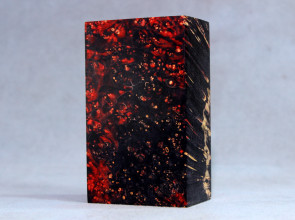 Stabilized Maple Burl Wood Mod Block